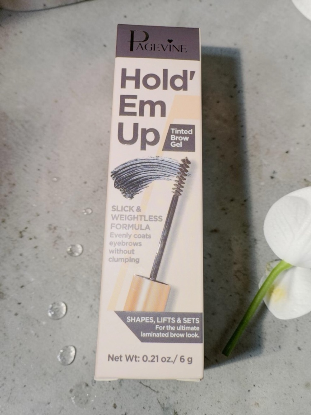 Hold' Em Up Tinted Brow Gel — Taupe